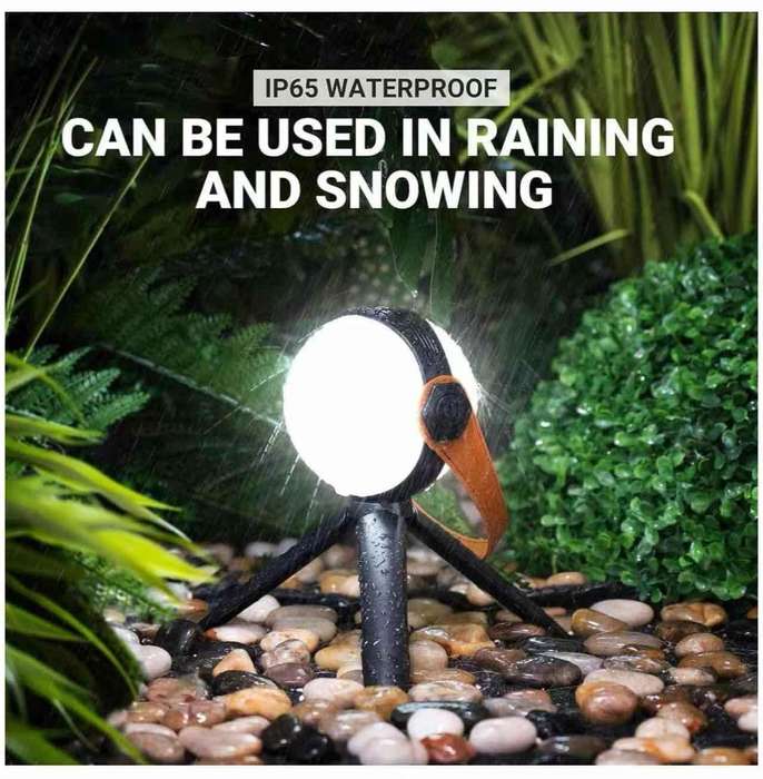LED Hiking/ Desk Lamp Rechagable with 360 Lighting Stage