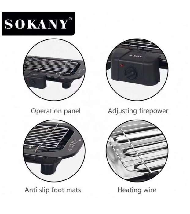 coating electric Grill Kitchen outdoor electric oven/grill