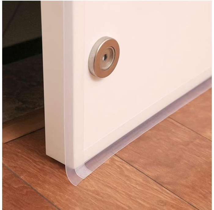 Self Adhesive Doors and Windows Silicon Insulating Strip - 2 Rolls 6 Foot