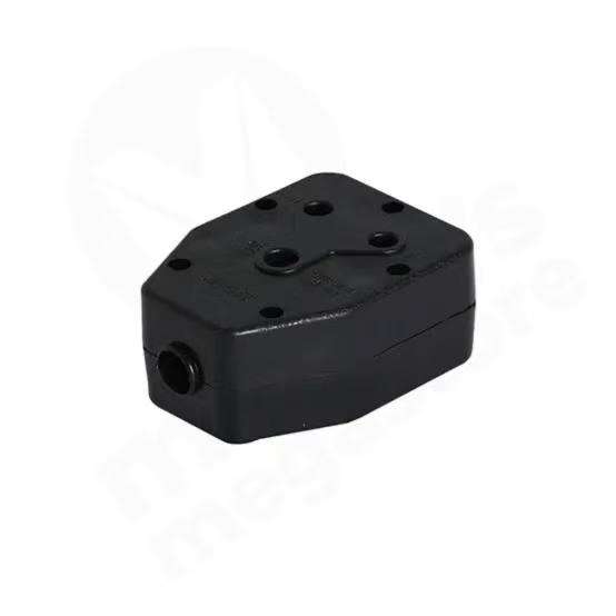16A Rubber Janus Coupler Black