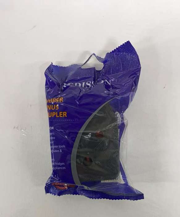 16A Rubber Janus Coupler Black