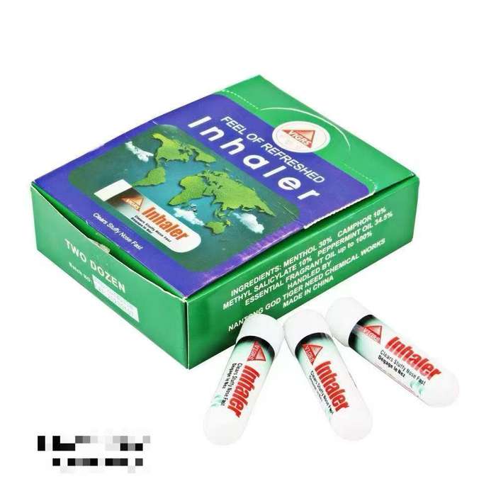 Inhalador Nasal Descongestivo Menta Nature / 1 pcs
