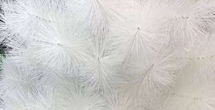 Decoration Pine Needle Artificial Christmas Tree White YG-5(180CM)
