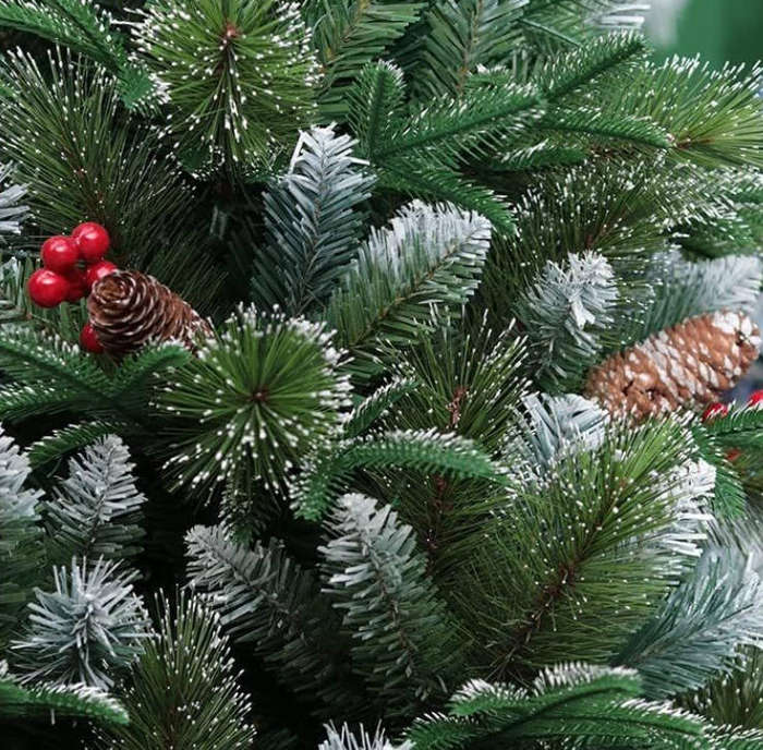 Red Fruit Christmas Tree 210CM-1117T