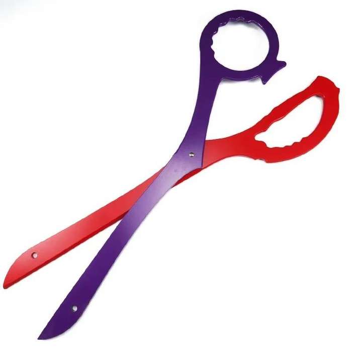 KILL la KILL, Ryūko Matoi & Nui Harime Cosplay Prop - Scissor Blade & Banshi Scissors -