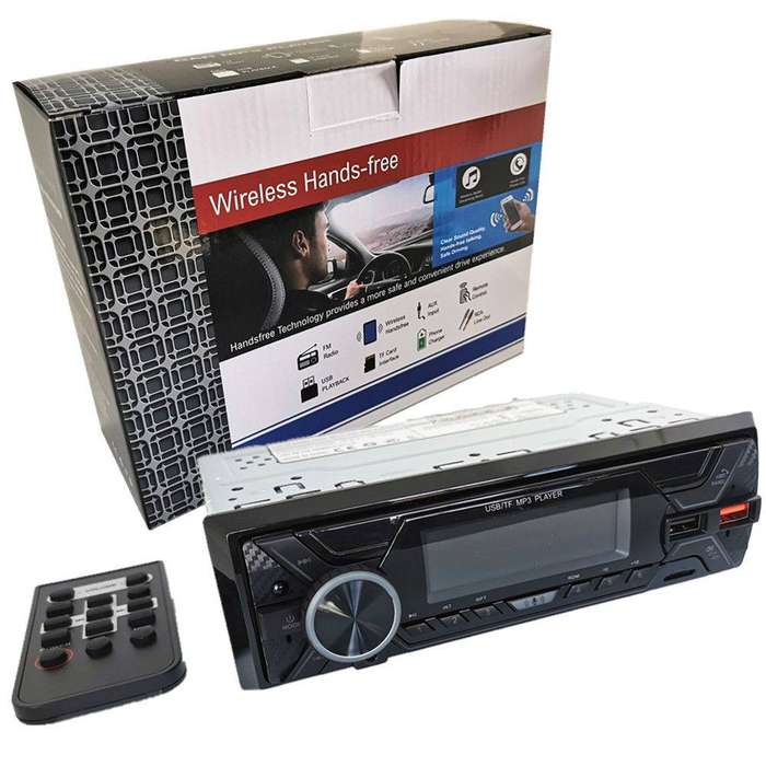 Car Radio Multifunction Mp3 Player 50x4 Bluetooth - Phone Fast Charging USB Port X2 RCA Out