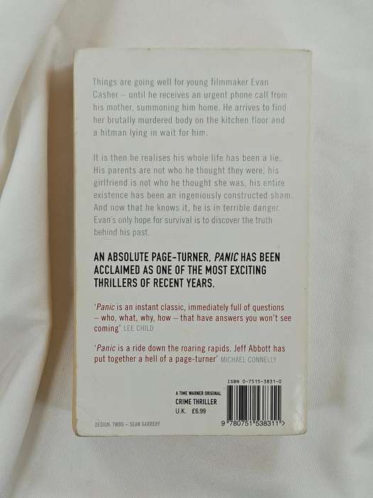 Panic by Jeff Abbott - Paperback