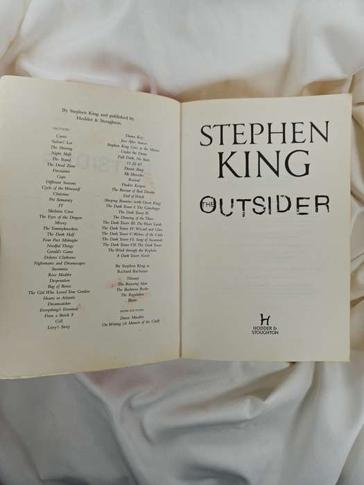 The Outsider (Book 1) by Stephen King - Paperback