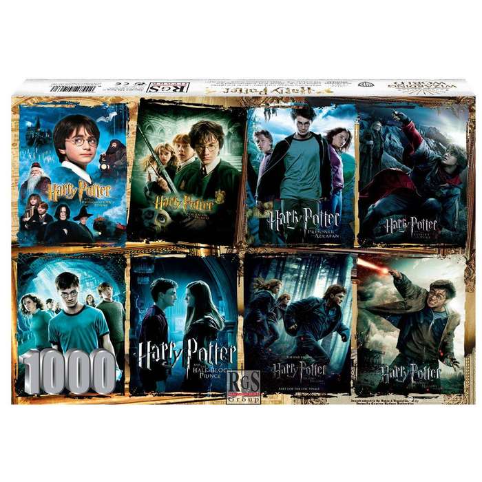 RGS Group Harry Potter Wizarding World 1000 Piece Jigsaw Puzzle