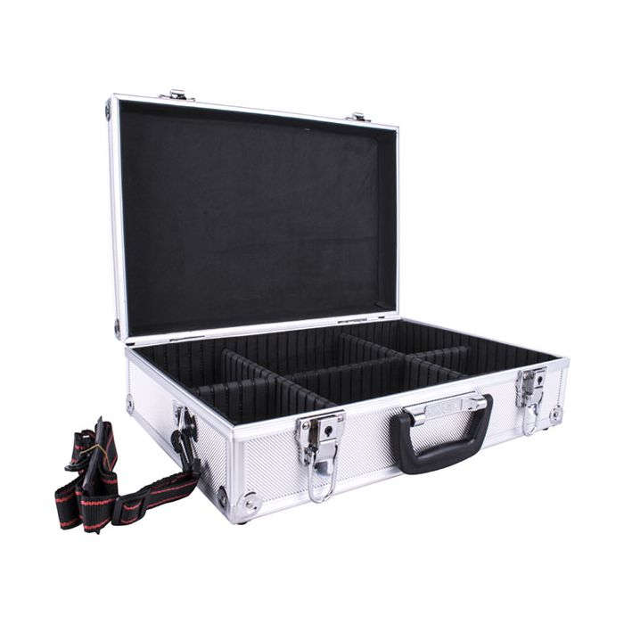 Tork Craft Aluminium Medium Toolbox Case with Dividers