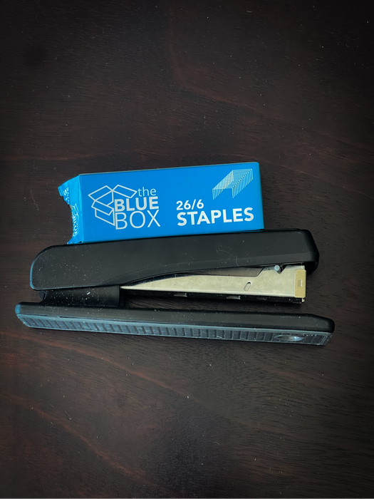 Kangaro DS 210 Stapler - Black & Staples