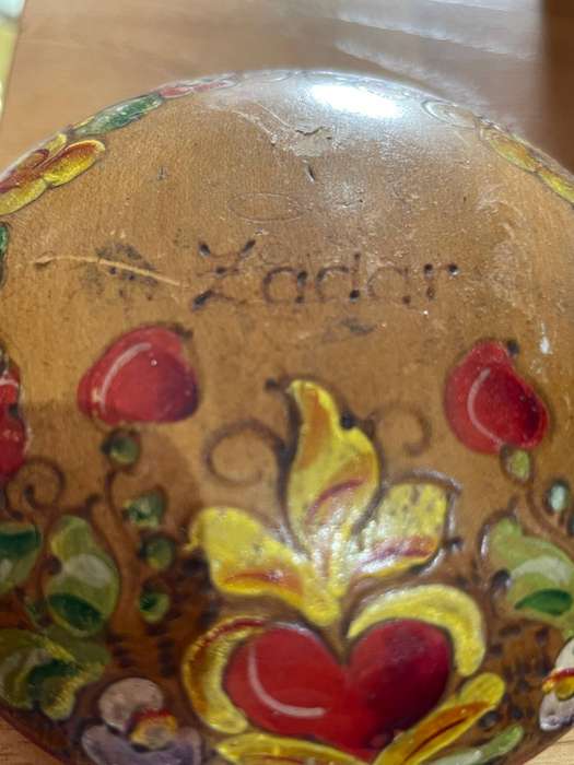 Trinket holder wood Russia