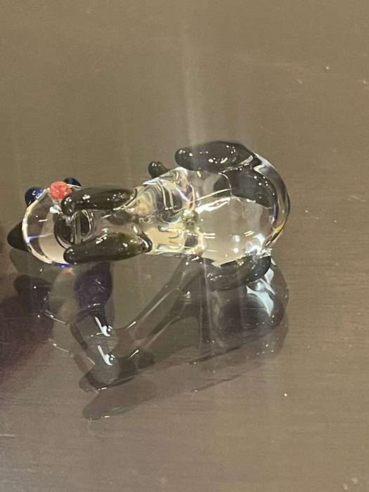Ornament glass cat
