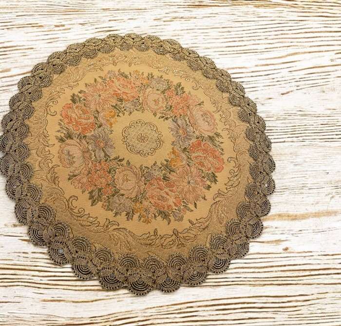 Doilie velveteen vintage(22)