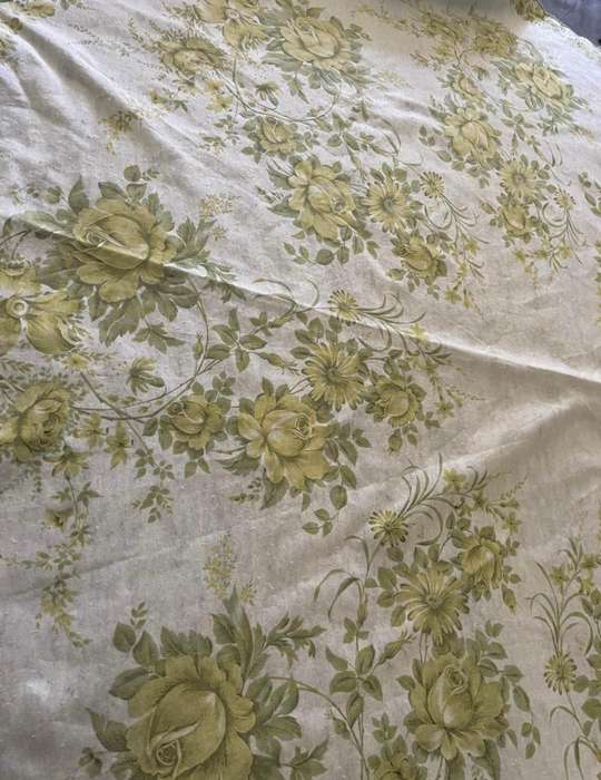 Tablecloth round vintage
