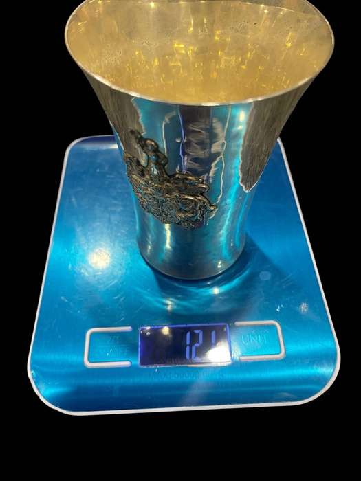Antique silver cup German