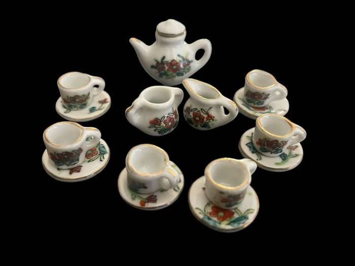 Teaset miniature Warwick miniatures