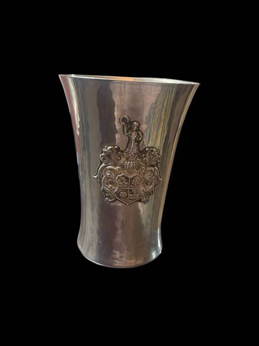 Antique silver cup German