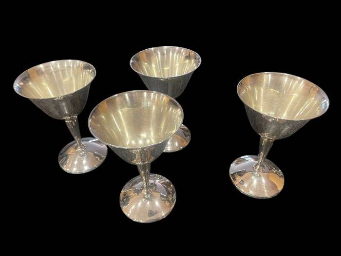 Goblets silver plated Spain