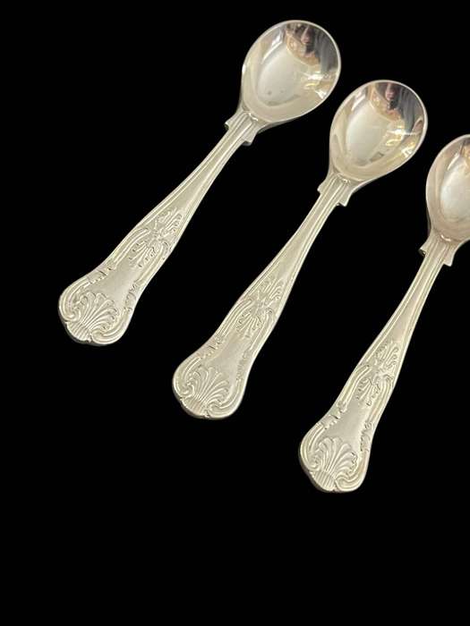 Mustard/salt spoons Kings pattern(NR20)