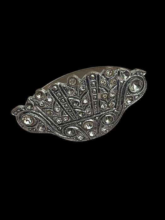 Scarf clip marcasite