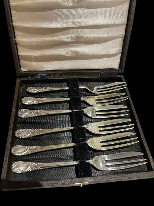 Cake forks boxed (NR33)