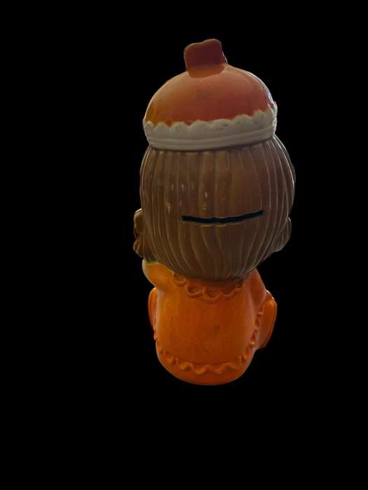 Moneybox vintage/antique bisque