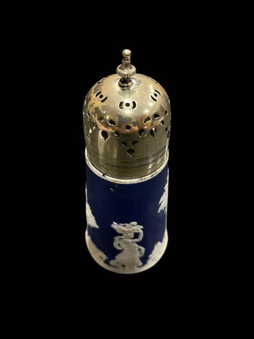 Sugar shaker/muffineer Adams Jasperware