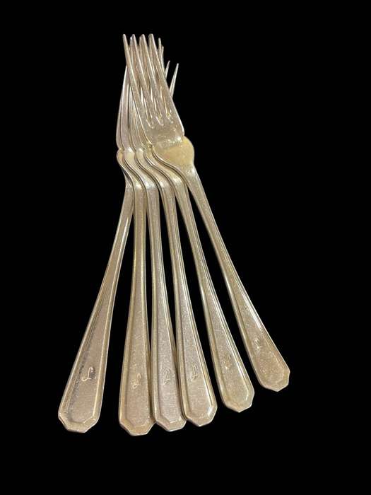 Cutlery set silver plated