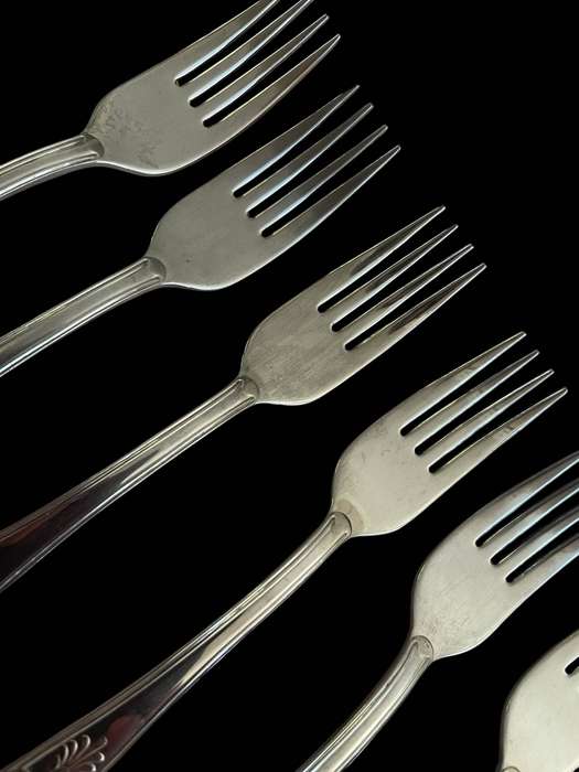 Dinner forks Kings pattern x6