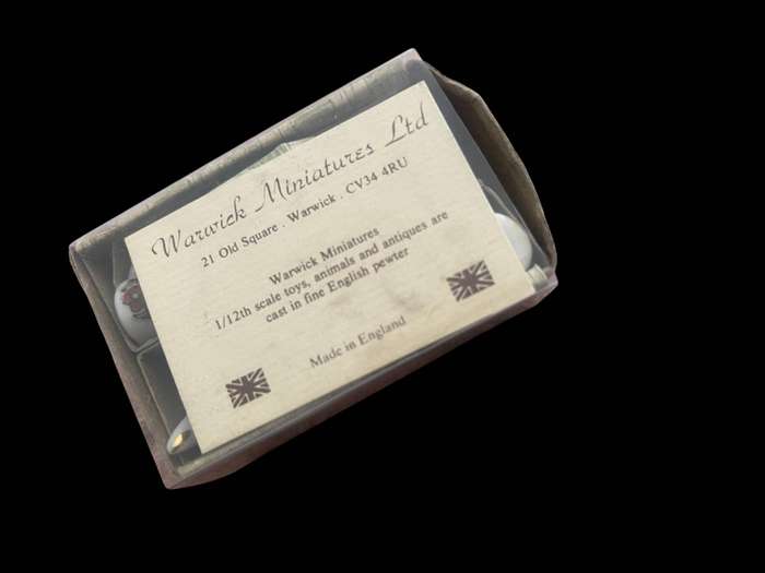 Teaset miniature Warwick miniatures