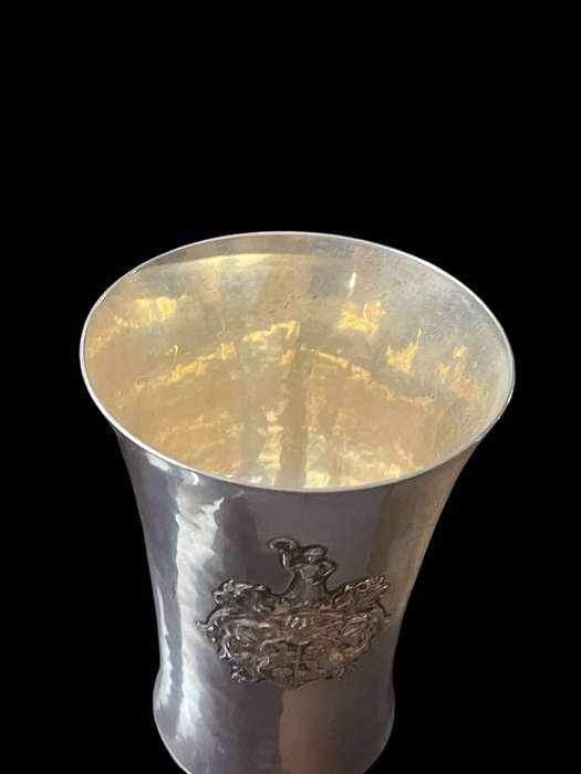 Antique silver cup German