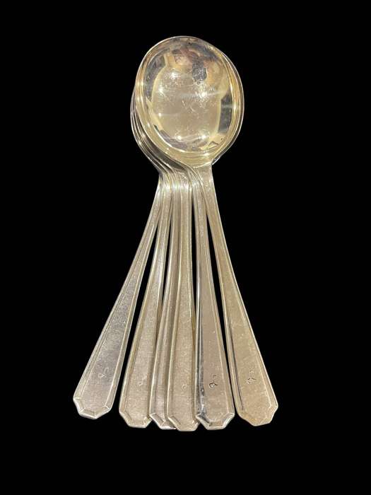 Cutlery set silver plated