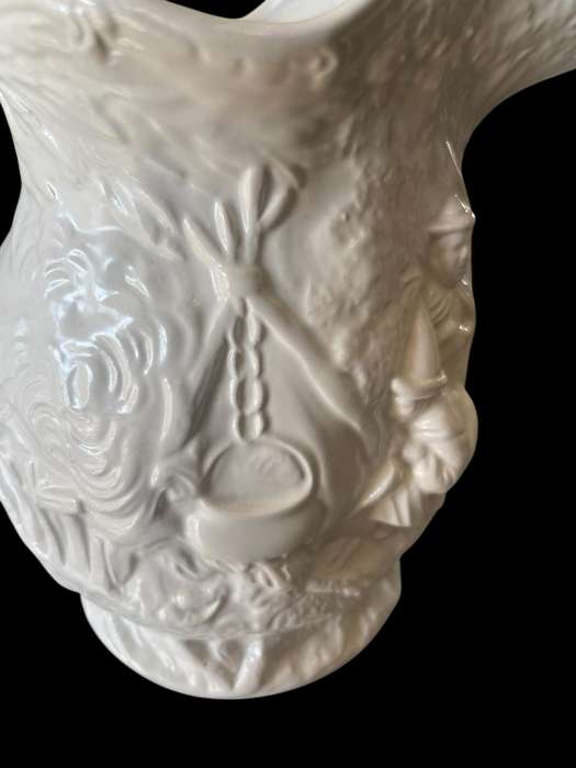Milk jug Parian ware