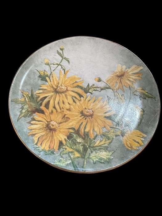 Plate display Sunflowers
