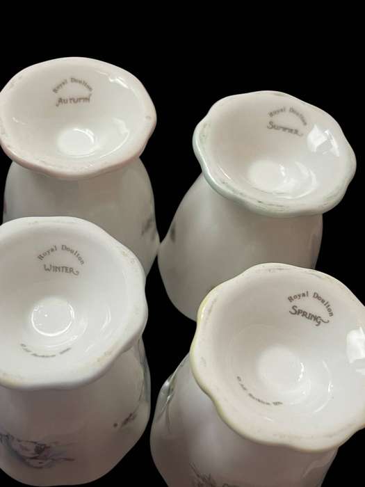 Egg cups Royal Doulton Seasons