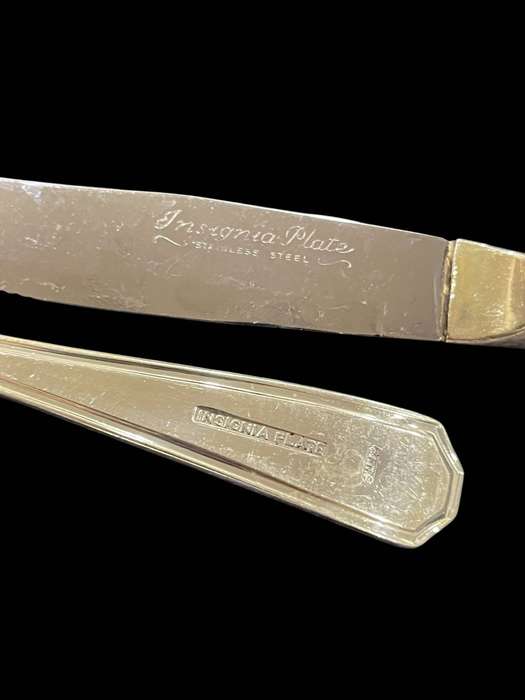 Cutlery set silver plated