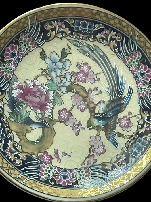 Plate display Imari miniature