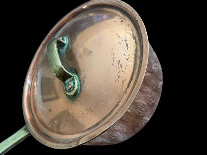 Copper pot lidded Tagus Chef