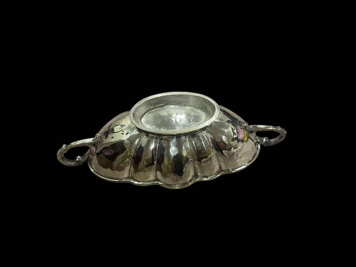 Mint/biscuit bowls each silver plated