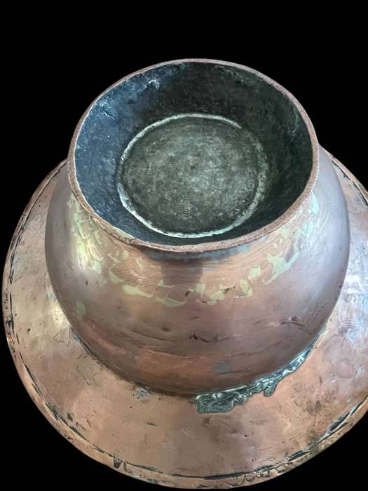 Copper bowl antique