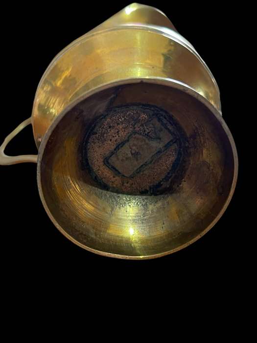 Ornament jug brass small