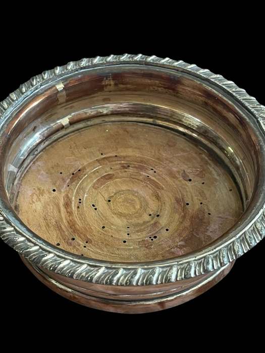 Botte/champagne bottle holder silver plated(A)