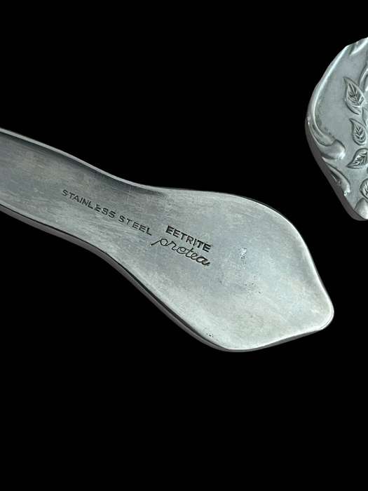 Serving spoon & fork set Eetrite Prrotea