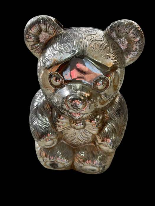 Ornament teddy bear moneybox