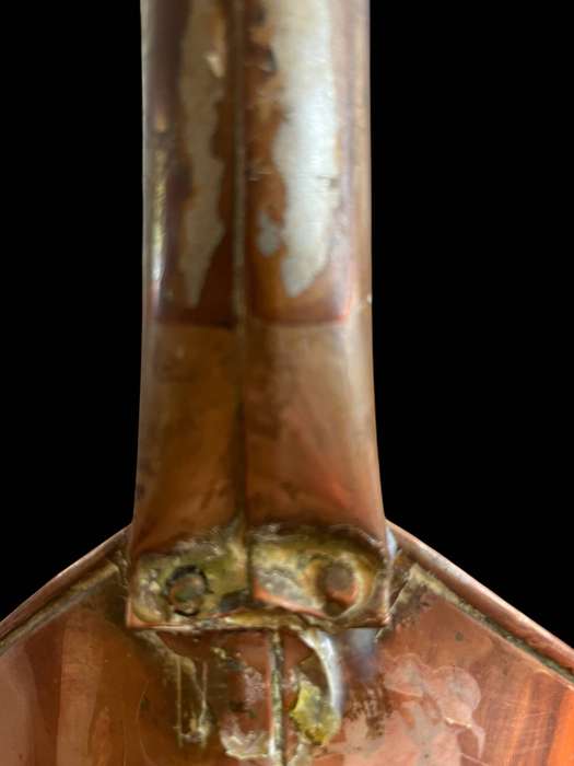 Copper scoop antique