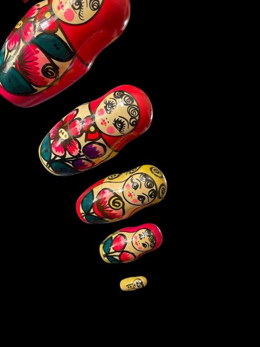 Ornament Matryoshka dolls set large