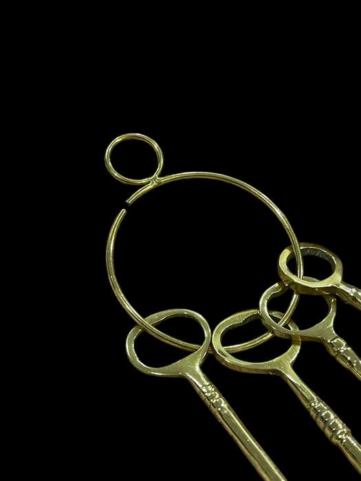 Ornament keys brass