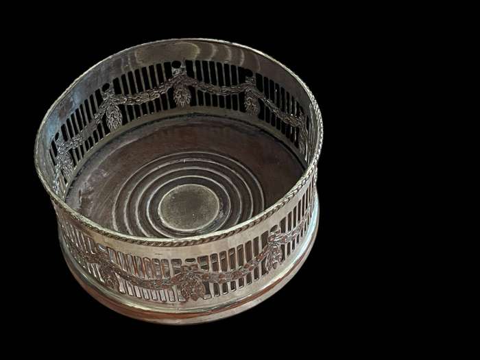 Bottle holder silver plated(C)