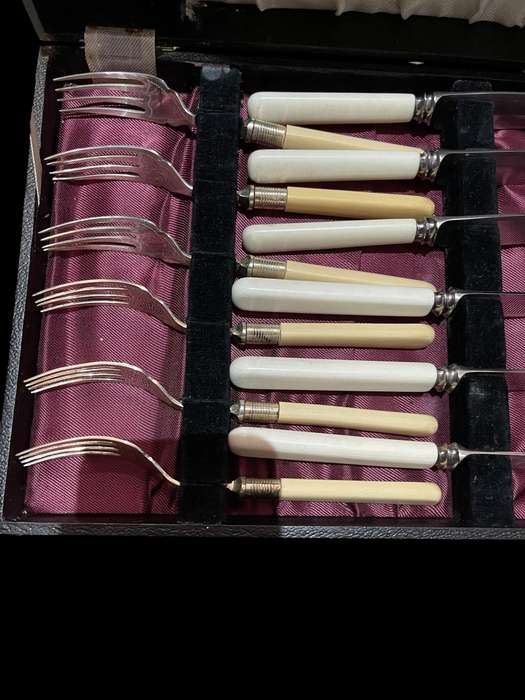 Cutlery forks knives canteen